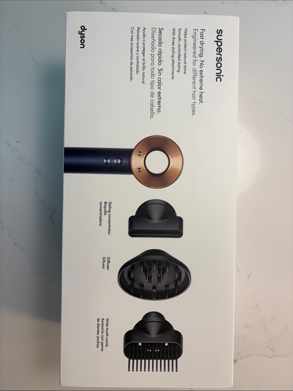Dyson Supersonic Dryer with 3 attachments
